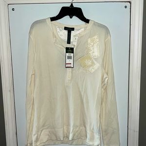 Cream Top-New